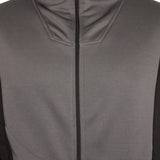 Mens Tracksuit Two Tone With Reflective Tap GREY/BLACK - AApex Store 