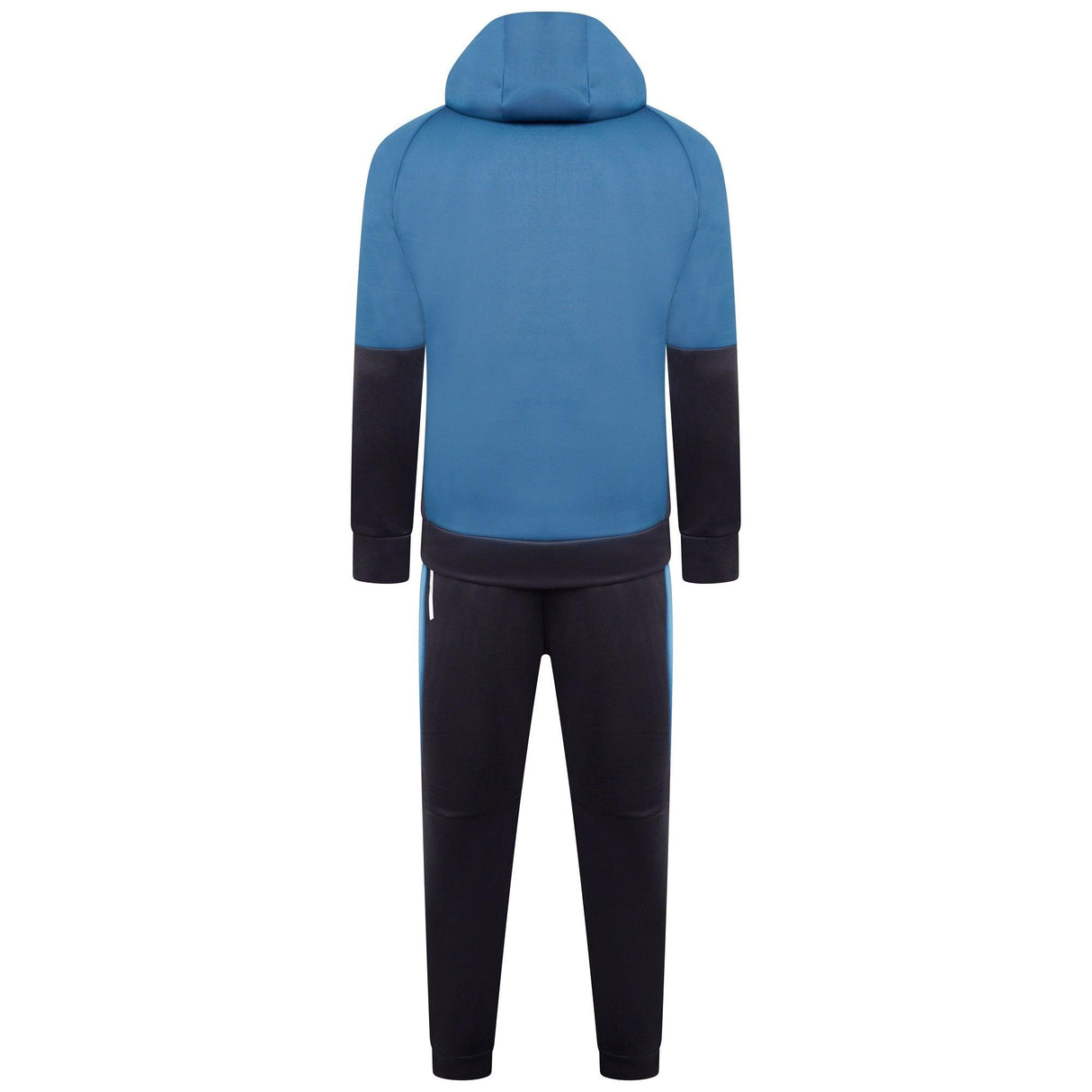 Mens Tracksuit Two Tone With Reflective Tap Blue/Navy - AApex Store 