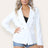 Fitted Linned Double Gold Button Collared Blazer Jacket - AApex Store 