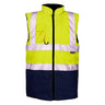 Hi vis Bodywarmer Yellow/Navy - AApex Store 